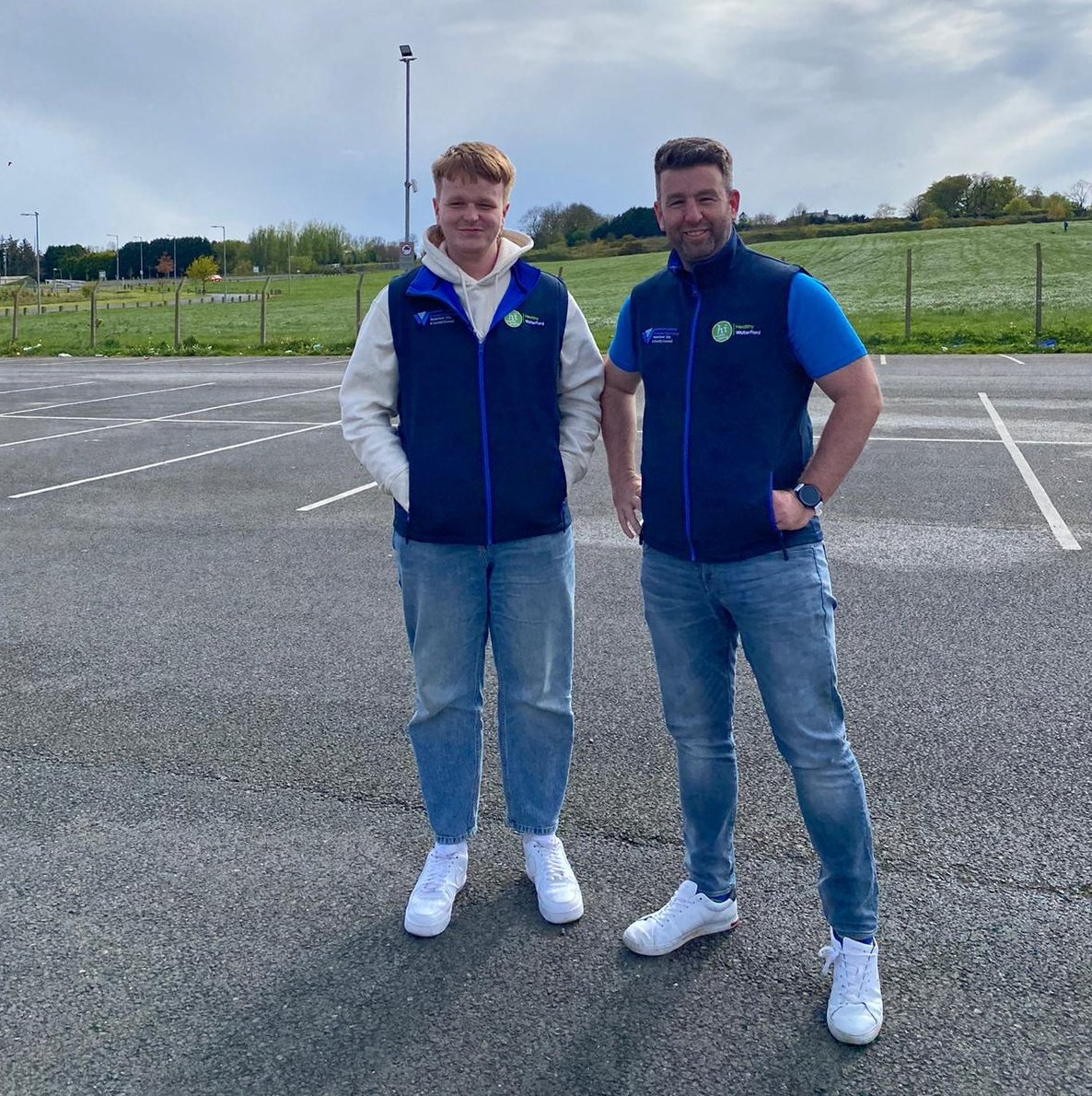 Time flies in Healthy Waterford. We would like to thank JJ Taylor who did his placement with us and @WaterfordCounci Pictured with our Coordinator @EoinMorrissey88 @SETUIreland