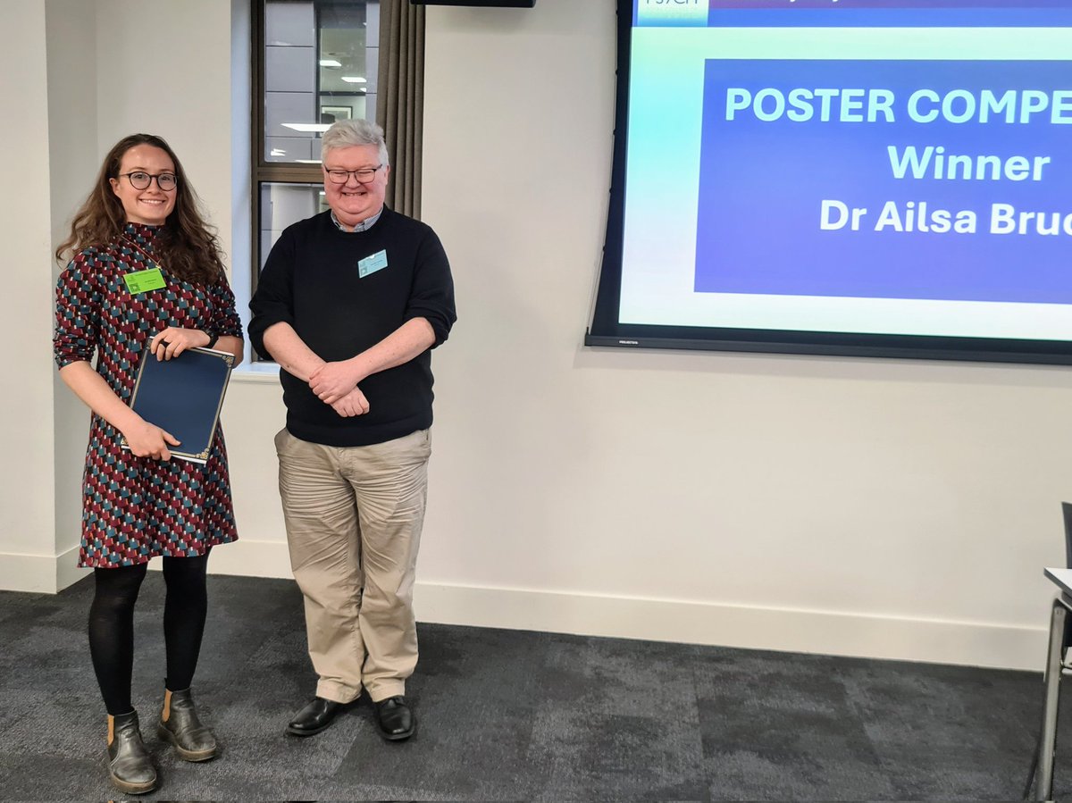 We received close to 50 poster submissions for the #NextGenPsychiatry National Trainees' Conference so a massive congratulations to our poster winners! Runner up: Dr Farheen Ebrahim Dr McEdwards Nworie Winner: Dr Ailsa Bruce