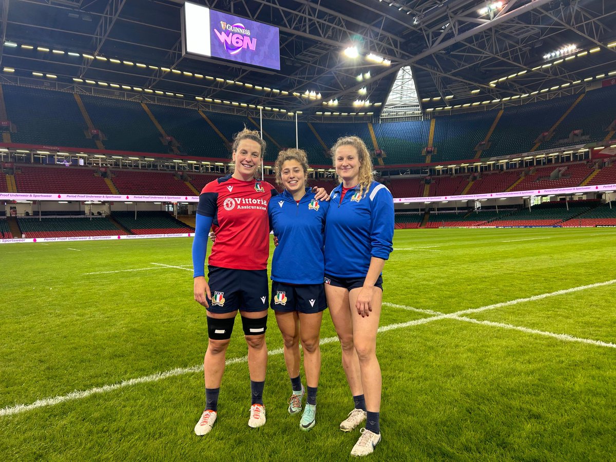 Pronte a scatenare l'inferno 🔥

In bocca al lupo Valeria Fedrighi , Francesca Granzotto e Isabella Locatelli , convocate per l'ultima sfida del @Womens6Nations #WALvITA 🏴󠁧󠁢󠁷󠁬󠁳󠁿🇮🇹

Forza #Italdonne , in bocca al lupo Zebre!! 

#WeAreZebre #GuinnessW6N