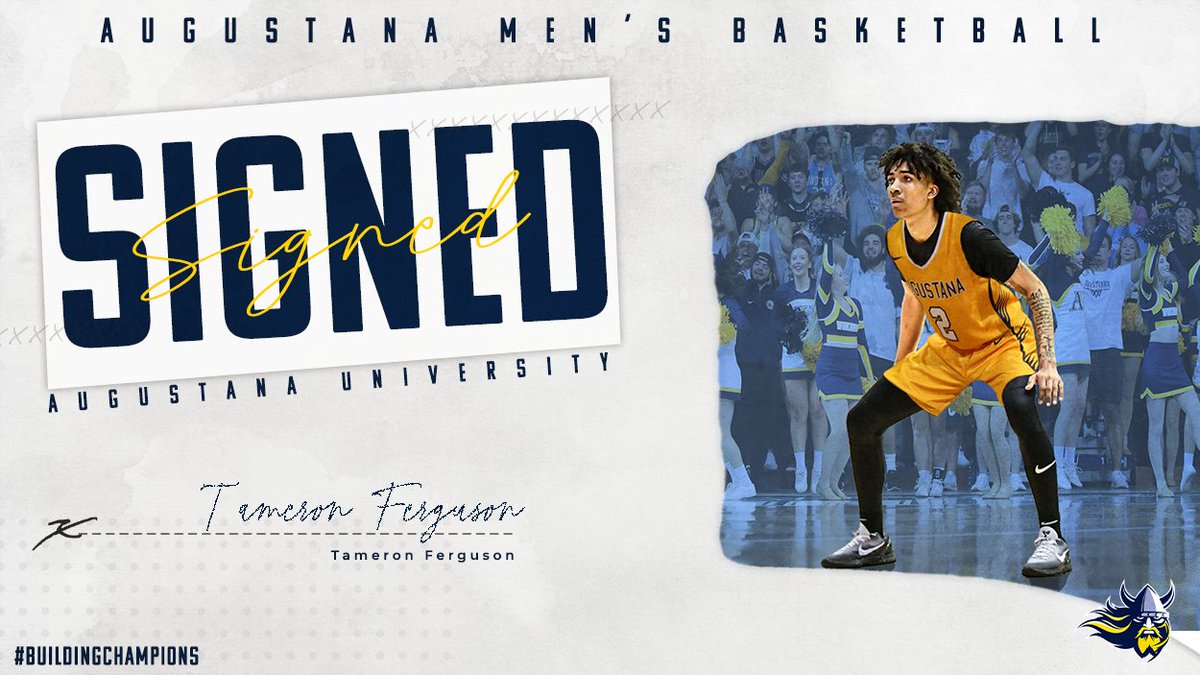 It's Official 🖊️ Welcome to the @GoAugie family, @Tameronferguson ⚔️ Full Class ➡️ bit.ly/4dcuCZ1 #BuildingChampions