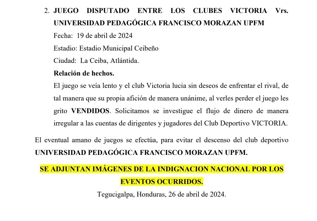 ¡Atención! Desde La Ceiba viajaron a Tegucigalpa para presentarse al Ministerio Publico y poner denuncia. #algrano 🔥