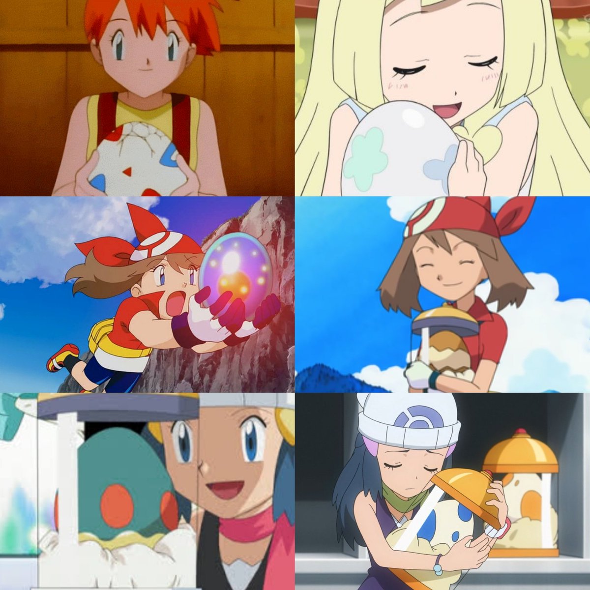Pokegirls and Pokémon egg 🥚 #アニポケ #anipoke #Pokemon