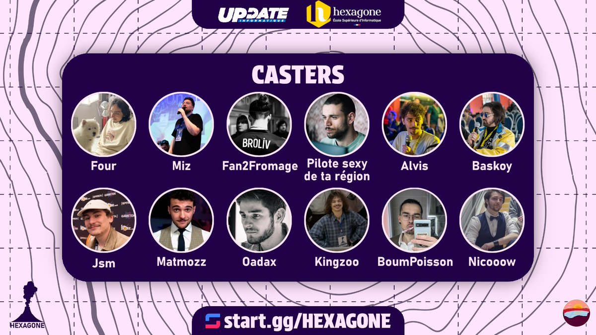 CaldeiraSSBU's tweet image. 🚨 ANNONCE CASTERS 🚨

Les teneurs de micro sont de retour !

Cette fois-ci, nous avons réuni une multitude de talents d'ARA. Plus de free mic, mais du commentary toute la journée sur les deux streams !🎙️

Encore 20 places disponibles. ⬇️