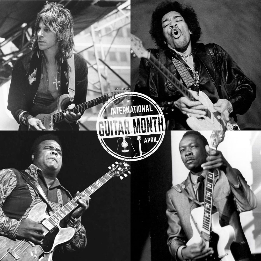 In celebration of International Guitar Month, here are some of our favorite players...who are some of your favorite guitarists? 🎸🔥🎸 #BadToTheBone #GeorgeThorogood #ClassicRock #RocknRoll #Blues #RockSongs #GeorgeThorogoodandtheDestroyers #BadAllOverTheWorld #Guitar...