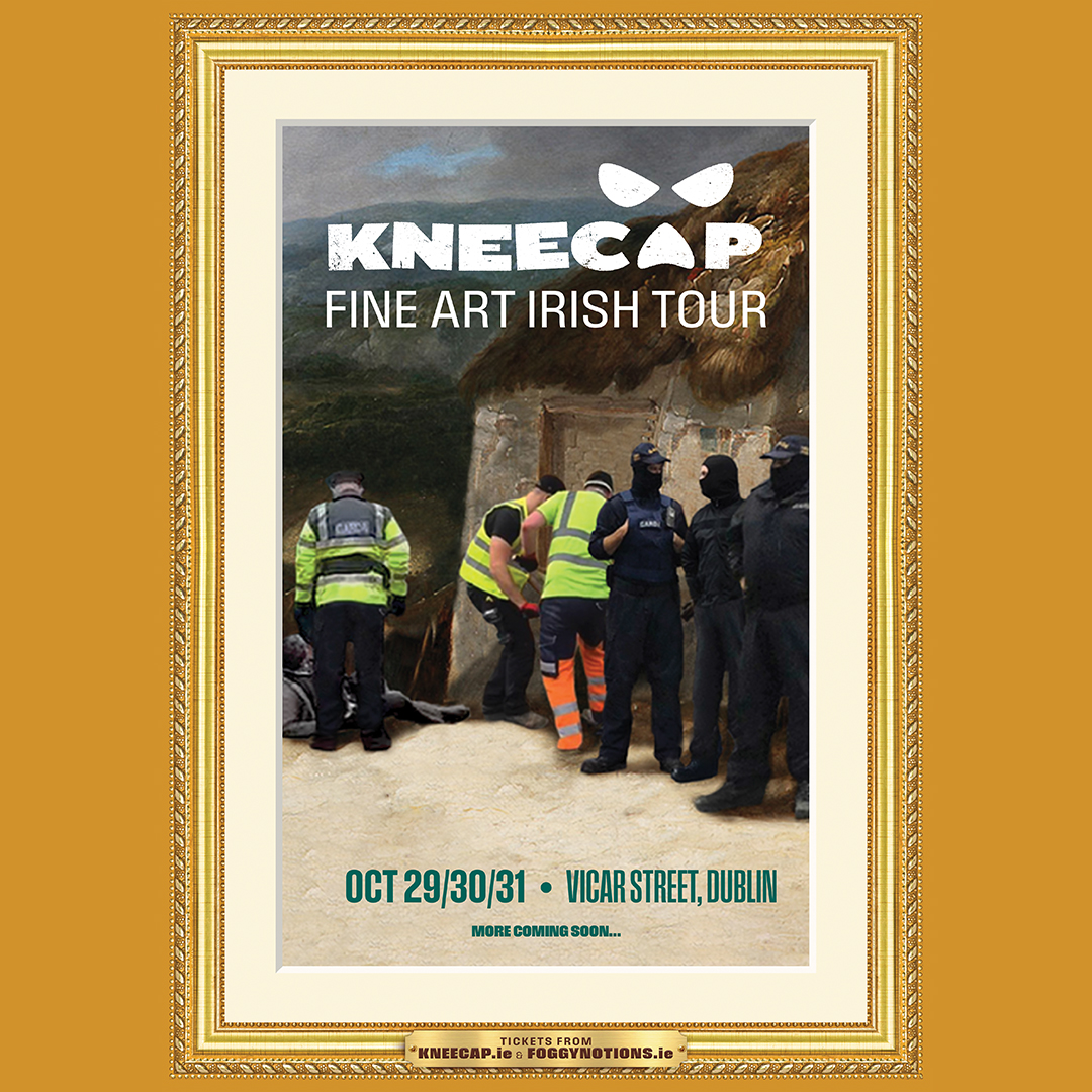 ★ ★ 𝗝𝗨𝗦𝗧 𝗔𝗡𝗡𝗢𝗨𝗡𝗖𝗘𝗗 ★ ★ 🎶 Singing in Irish and English and often reference their support for republicanism, @KNEECAPCEOL, a hip hop trio from Belfast are coming to the stage in October 2024 💥 🎟️ Tickets go on sale This Friday at 10am! ⏰