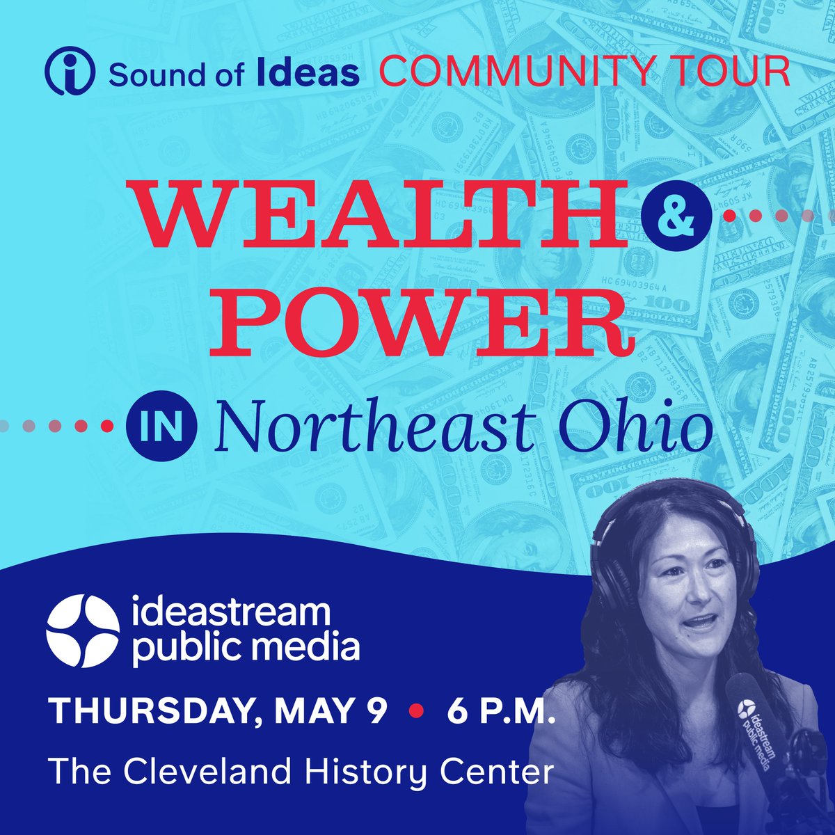 Economic inequality is growing in America, so is the power imbalance growing with it? 💰 On the next @soundofideas Community Tour, host @JennyHamel_ convenes a discussion on the intersection of wealth and power. 🔗 Register here: eventbrite.com/e/sound-of-ide…