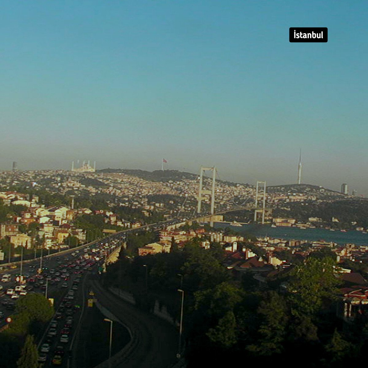 Afrika tozları İstanbul'dan tamamen çekildi. Hava 'fresh' moda geçti.