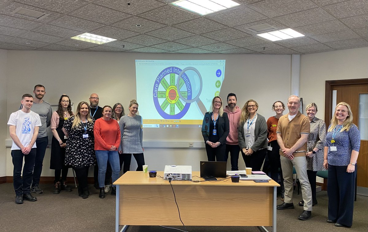 Staff from community, care home and inpatient teams supporting older people across <a href="/tewv/">Tees, Esk & Wear Valleys NHS Foundation Trust</a> came together this week to do Communication and Interaction Training (CAIT) <a href="/CNTWInnovation/">Trust Innovation</a> Great to see the learning, connection, and collaboration between different professions and teams
