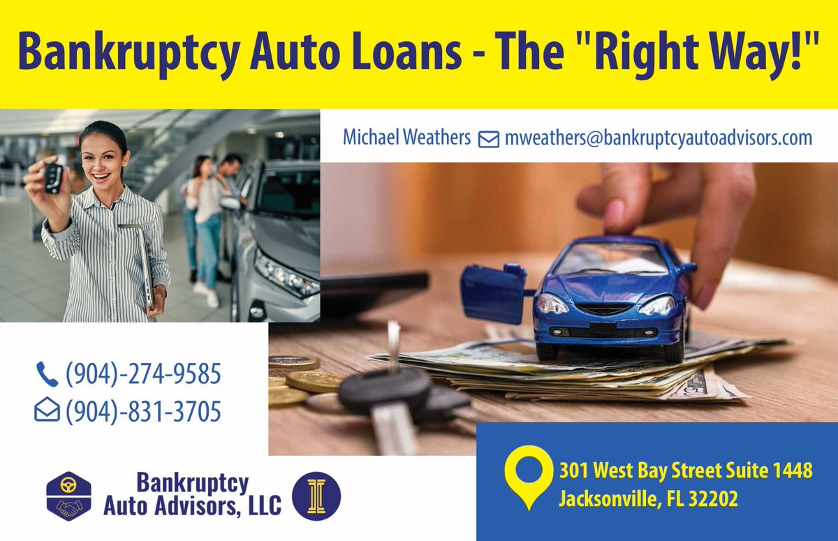 Helping those in an unfortunate situation in their transportation needs.

#chapter7 #chapter13 #bankruptcy #trustee #wedeliver #trasparent #honest