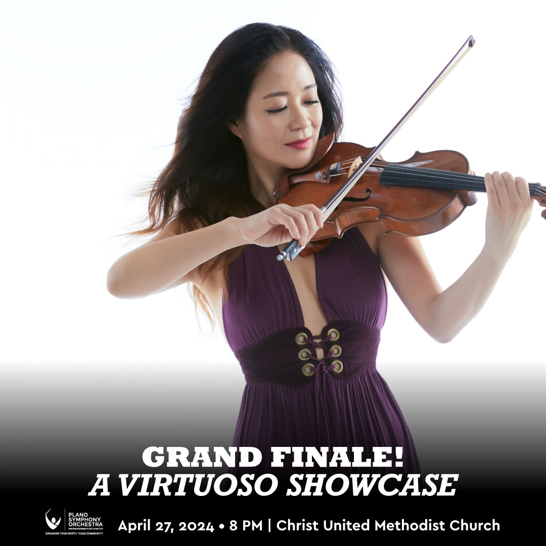 “Play every concert as if it’s your last concert of your life!” –Chee-Yun, Award-winning violinist
Check out this great interview with The Violin Channel and Chee-Yun:  bit.ly/Chee-Yun-Inter…
Get tickets for Sat, April 27 at PlanoSymphony.org