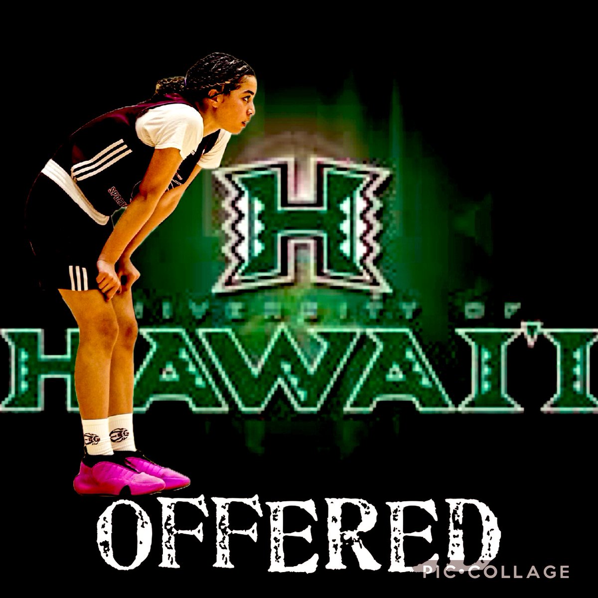Thank you Coach K and the rest of the Hawaii basketball staff for this opportunity. #BOWs