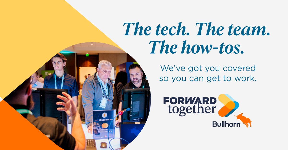 With Bullhorn's deep knowledge of the staffing industry, you'll unlock new possibilities for your team. What are you hoping to accomplish in 2024?

#Forwardtogether