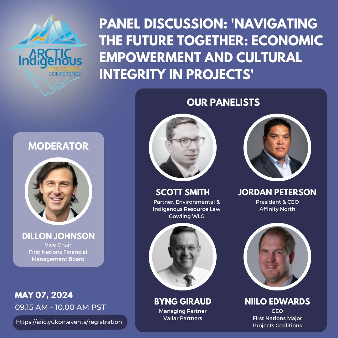Catch Jordan Peterson at #AIIC2024 on May 7, 9:15 AM, at Kwanlin Longhouse. Join him and experts for 'NAVIGATING THE FUTURE TOGETHER', a panel on economic empowerment and cultural integrity. #EconomicEmpowerment #CulturalIntegrity