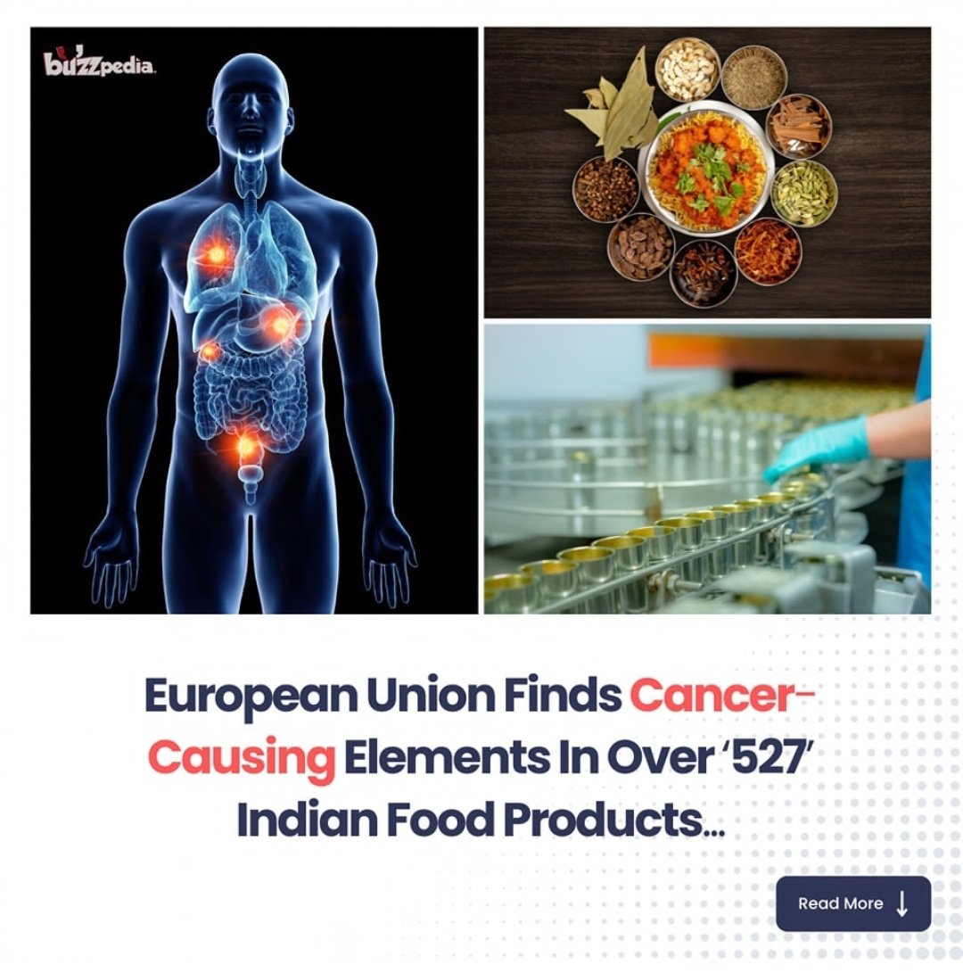 527 Indian food products finds cancer causing elements, but no news in indian media