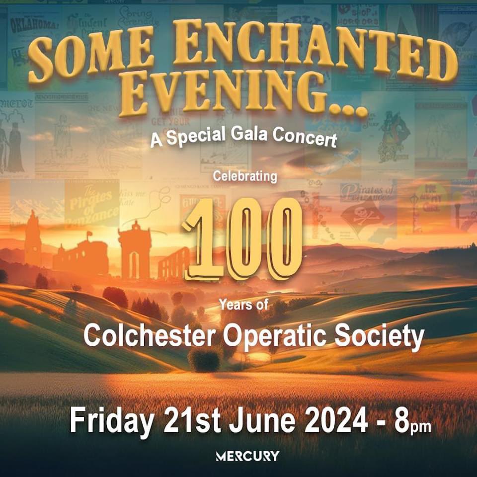 ColchesterOpSoc's tweet photo. Rehearsals for our centenary concert 🎶 are well underway and tickets are now on general sale from the @mercurytheatre Theatre website: https://t.co/Gcws3rLxrQ #colchesteroperaticsociety #localtheatre #mercurytheatre #colchestertheatre https://t.co/m2iLkVNnyd
