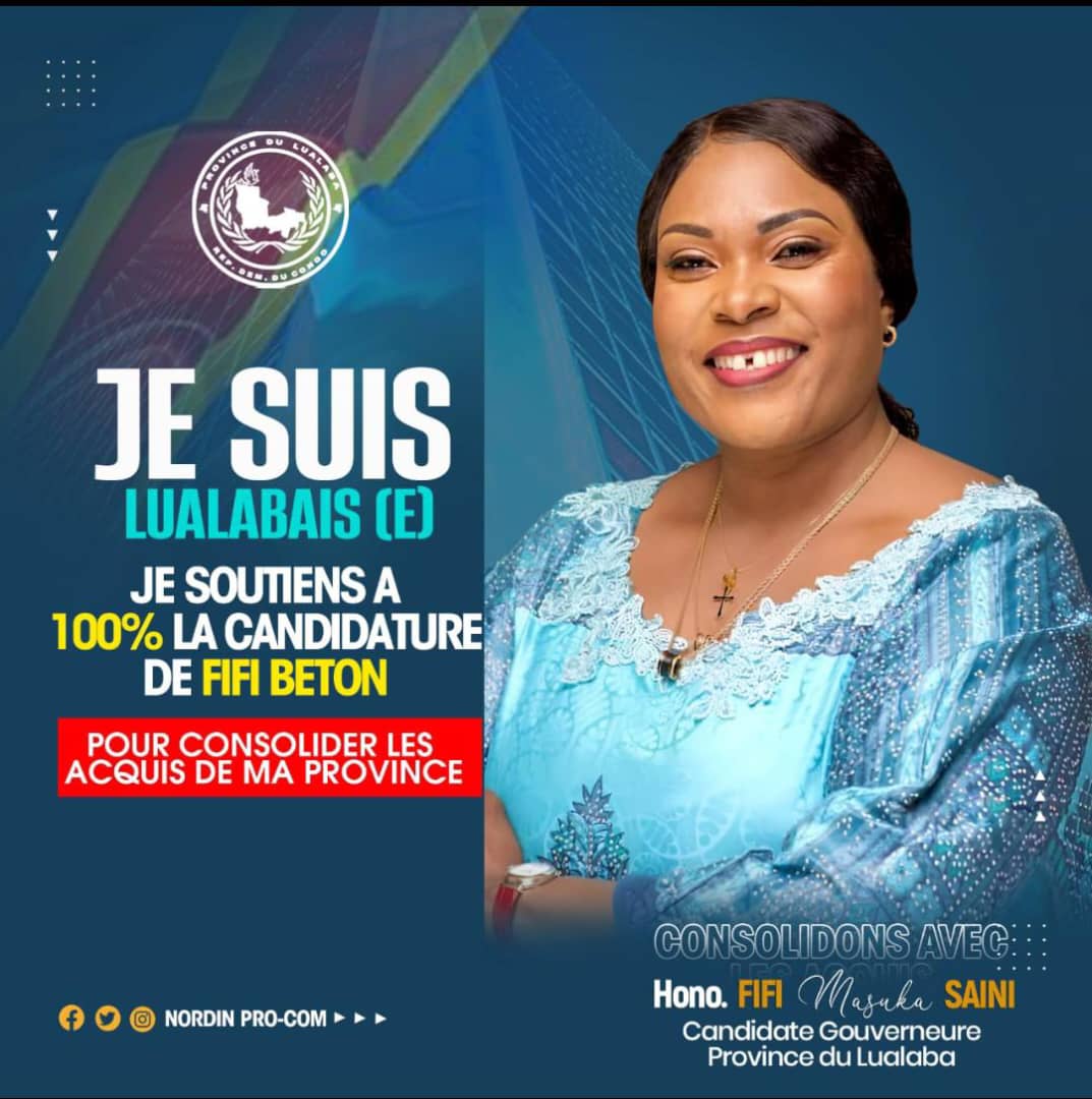 #Lualaba: Chers frères et sœurs, par ce Post à quelques jours de scrutin des élections de Gouverneur et Vice-Gouverneur, je demande humblement à l'Hon <a href="/JMTshizainga/">Jean-Marie Tshizainga</a>, de désister au poste de Gouverneur en faveur de la fille aînée de l'Union Sacrée Excellence <a href="/FifiMasukaSaini/">Fifi Masuka</a>.