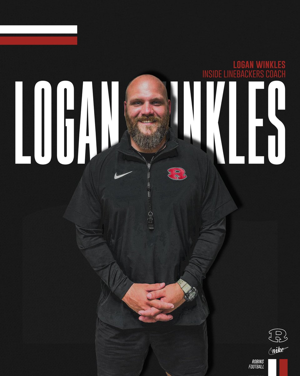 Welcome to Demon Country, Coach Winkles‼️ Coach brings a wealth of expertise and success from his time previously serving as the Defensive Coordinator at Upson Lee. We’re pumped to have him be part of Robins Football! 😈 @Coach_Wink_1992