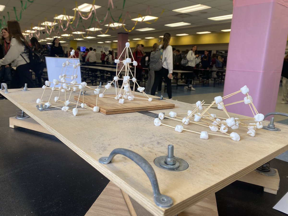 Today is National Richter Scale Day! @LZHSBEARS join #LZHSWomeninSTEAM today in the cafeteria to make a tower out of marshmallows and toothpicks and then place it on an earthquake table! #WeAreLZ @LZ95curriculum @johnwalshD95