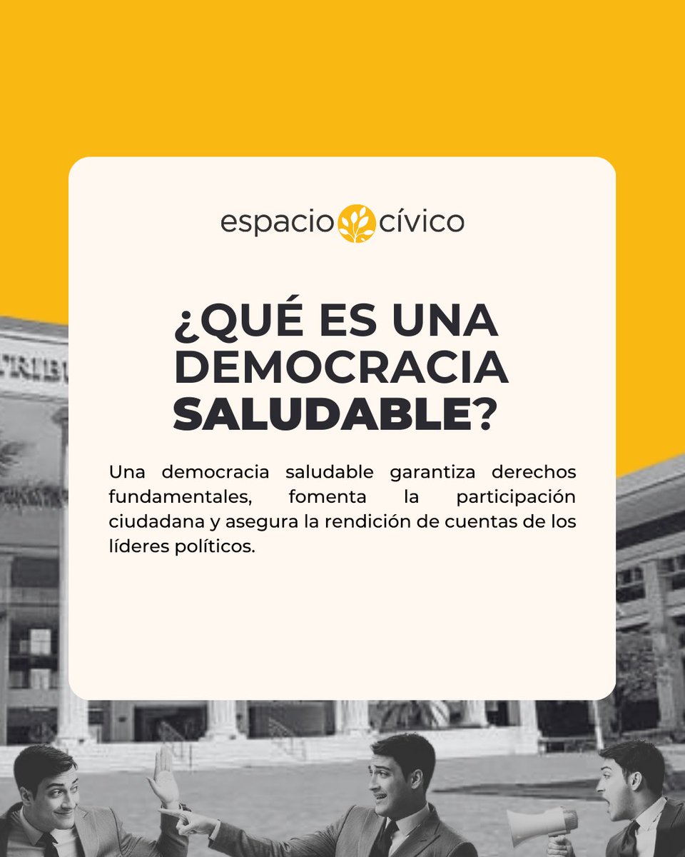 En este tipo de democracia, existe un equilibrio de poderes, se respeta el estado de derecho y se fomenta el pluralismo político y la diversidad de opiniones.

Además, una democracia saludable se caracteriza por una prensa libre e independiente, así como por instituciones sólidas…