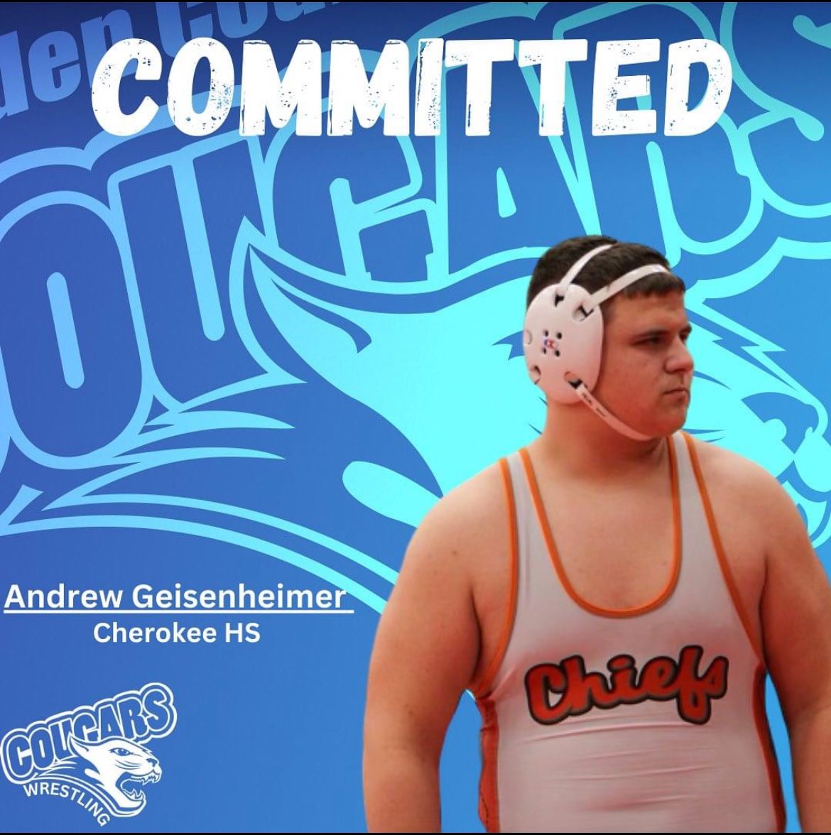 CHSwrestling14's tweet photo. Congrats to Cherokee wrestlers Mark Gallo, Andrew Geisenheimer, and Zach Stevens.  All have committed to wrestling at the next level! 💪🏼 @Cherokee_HS https://t.co/OWKi3SnRgA
