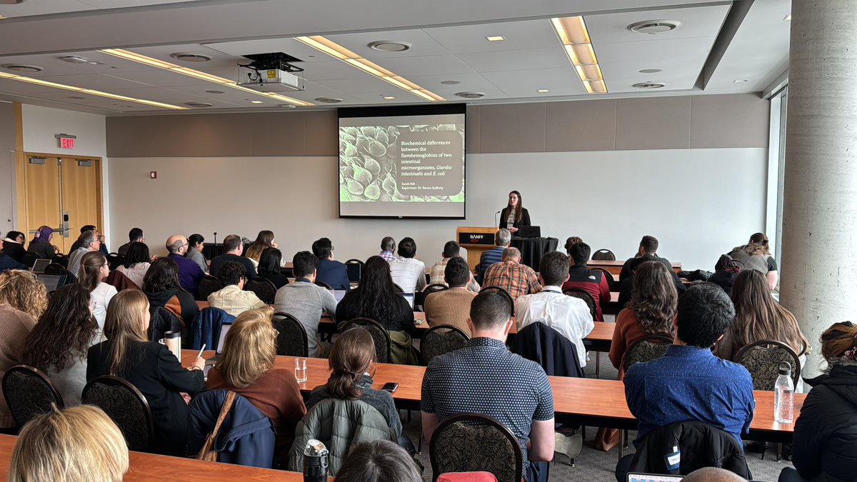 Great turnout and great science at the @CPN_Symposium Canadian Parasitology Network Symposium in Banff, AB. #CPN2024 @HPI_network @Can_NTDs @ucalgaryvetmed Working to prevent, treat, and understand parasites in disease and ecology.