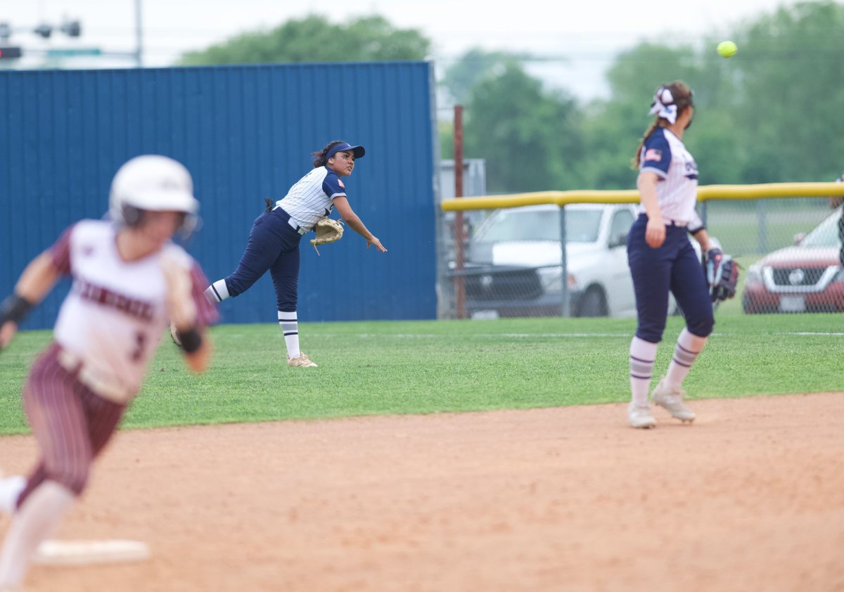 Shoemaker hosted A&M Consolidated for Game 1 of a Class 5A bi-district softball series Thursday night. It was the Lady Grey Wolves' first home playoff game! Game 2 -- and 3, if necessary -- are tonight on the road. The Lady Grey Wolves aim to even the series (or more). #WeAreKISD