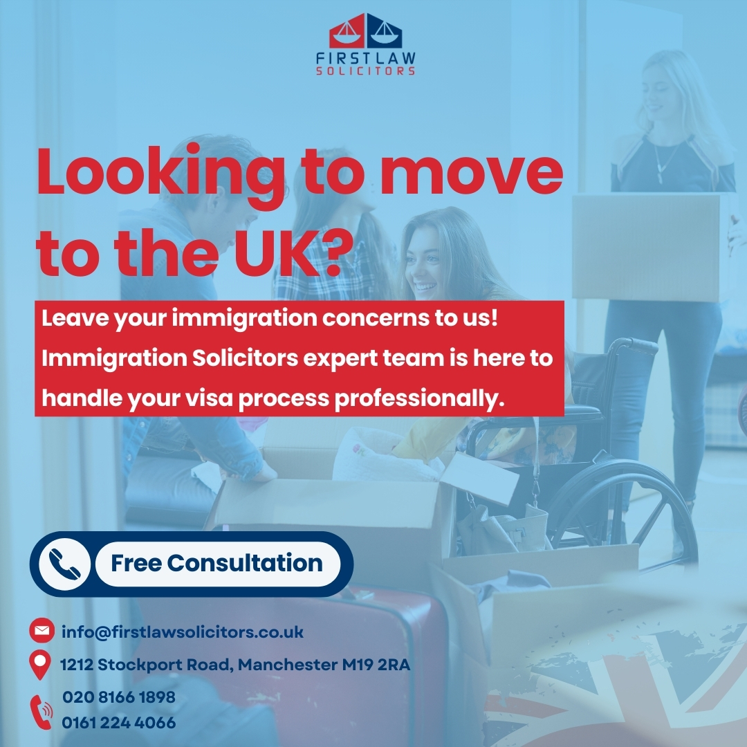 Dreaming of a new start in the UK?

Let First Law Solicitors guide your journey! 

Contact us now and make your dream a reality!

0161 224 4066
020 8166 1898

#MoveToUK #UKImmigration #FirstLawSolicitors #NewBeginnings #UKImmigrationServices #FirstLaw #Solicitors #MovetoLondon