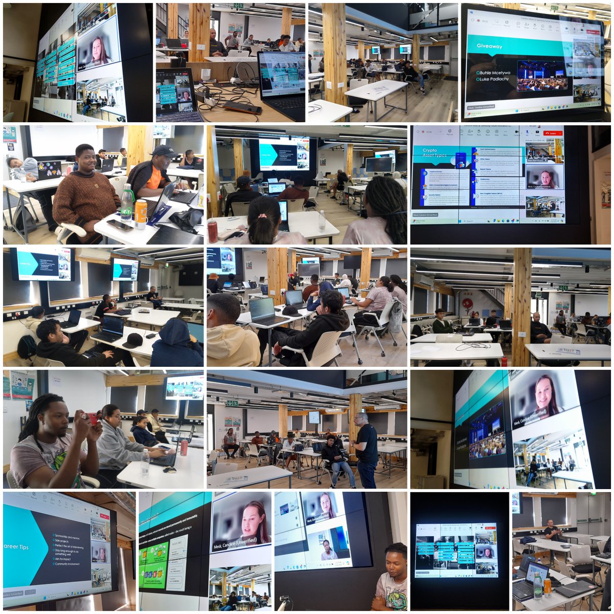 Allan Pead ๐ฟ๐ฆ #mvpbuzz (@adpead) on Twitter photo Grateful for <a href="/candicemesk/">Candice Mesk</a> enlightening session at <a href="/futureinnovlab/">future-innovation-lab</a>! From tech journey insights to career advice & diving into Blockchain, it was an engaging learning experience! Big thanks for enabling students to attend <a href="/devconfza/">DevConf</a> too! ๐#community #blockchain #careeradvice" Grateful for <a href="/candicemesk/">Candice Mesk</a> enlightening session at <a href="/futureinnovlab/">future-innovation-lab</a>! From tech journey insights to career advice & diving into Blockchain, it was an engaging learning experience! Big thanks for enabling students to attend <a href="/devconfza/">DevConf</a> too! ๐#community #blockchain #careeradvice"