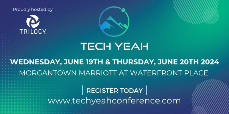 Join members of the Vertx Team for the 3rd annual TECH YEAH Conference! TECH YEAH is a networking & economic development conference highlighting how WV-based companies are forging productive new pathways for a brighter economy through innovation. 👉 techyeahconference.com/techyeah3