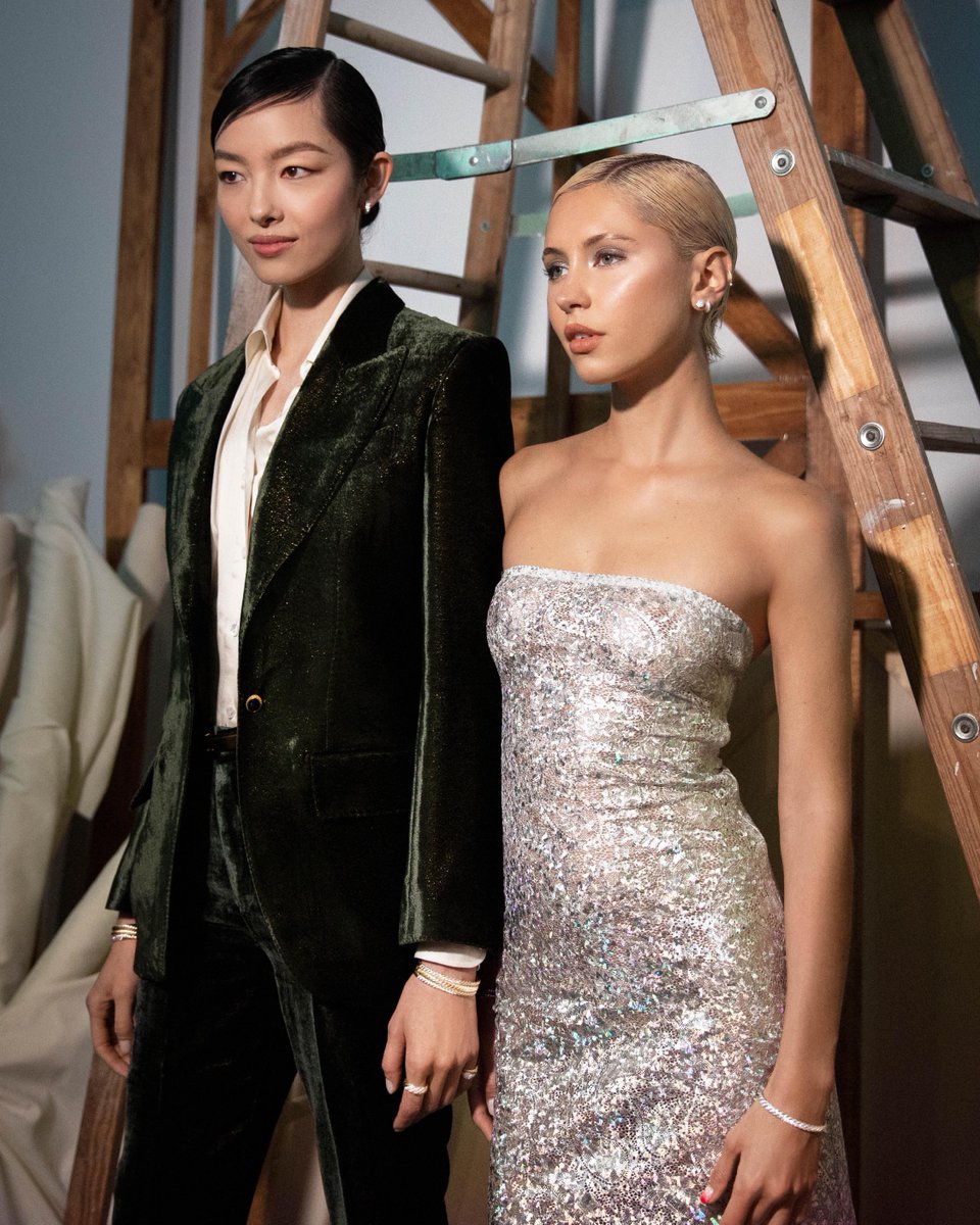 DavidYurman's tweet image. An evening in celebration of Sculpted Cable. Hosted by brand ambassadors Iris Law and Fei Fei Sun.
#DavidYurman #DYSculptedCable