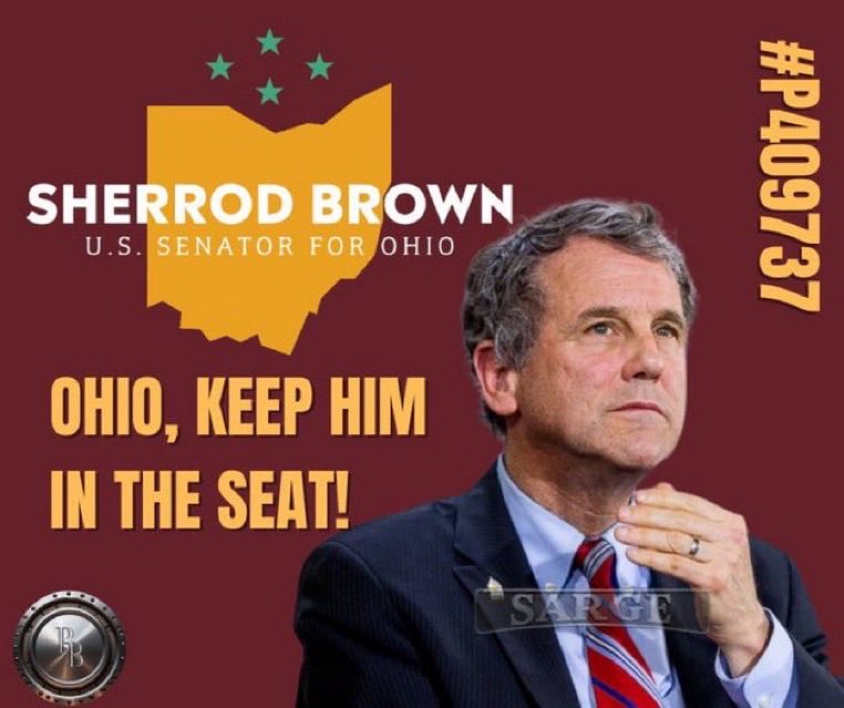 #ProudBlue #DemVoice1 #Allied4Dems @SherrodBrown I am a retired educator and the re-election of Sherrod Brown gets my 100% support. Prior to serving in the Senate, Brown served as a U.S. Representative for the 13th District, Ohio's Secretary of State, a member of the Ohio…