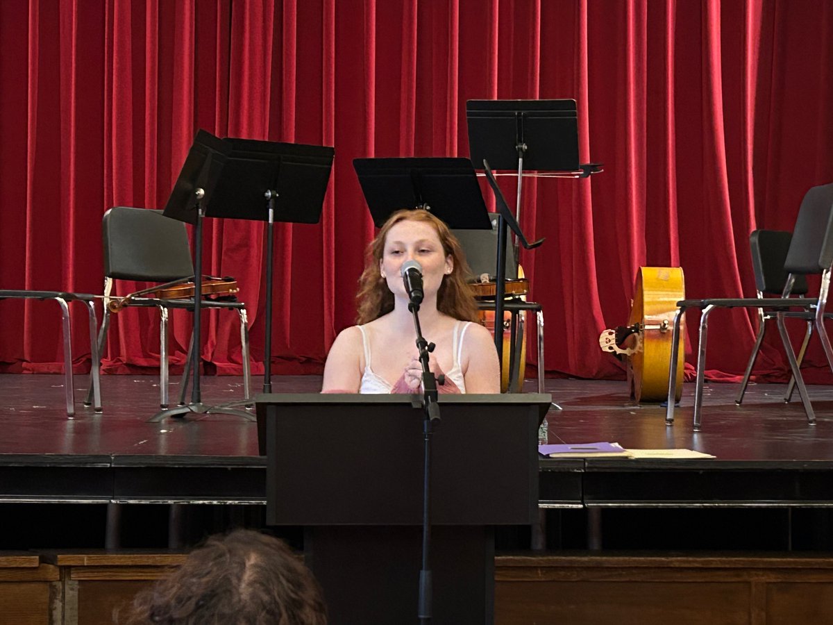 RHS hosted the Senior Arts Awards to celebrate student achievement in creative writing, music, theater, & art. From a prose reading to musical performances, guests were treated to a showcase of talent. Art pieces adorned the hallways, adding to the vibrant atmosphere. Congrats!