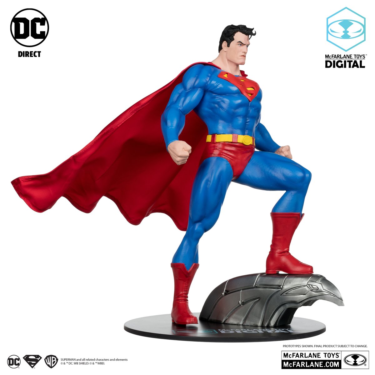 DC Direct Superman by Jim Lee 1:6 Scale Statue toyark.com/2024/04/26/dc-… #toyark #actionfigures