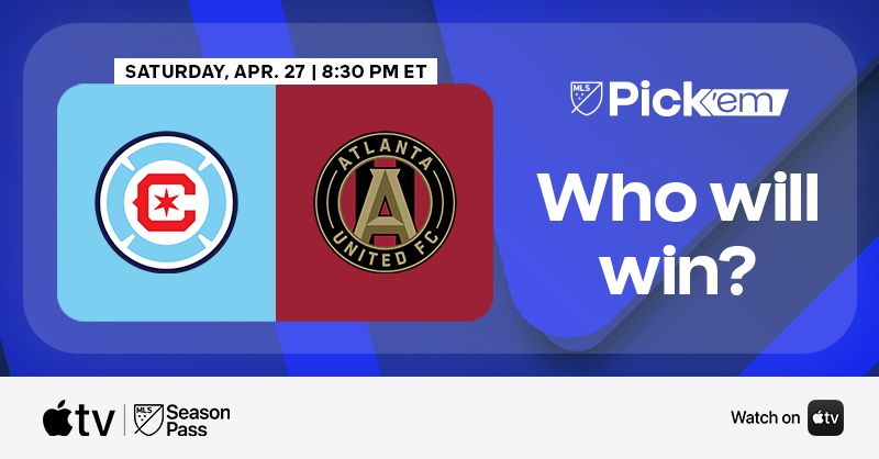 The only way to lose is to never try. 😏 Play MLS Pick 'Em this weekend: pickem.mlssoccer.com