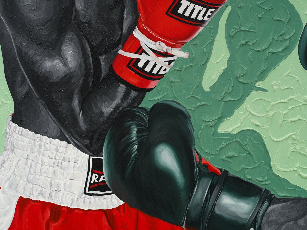 EXHIBITION | On View: 'Otis Kwame Kye Quaicoe: Hall of Fame' at Roberts Projects in Los Angeles, Portrait Artist Explores Cultural History of Boxing in Ghana. | culturetype.com/2024/04/26/on-… via @culturetype @RPLAgallery