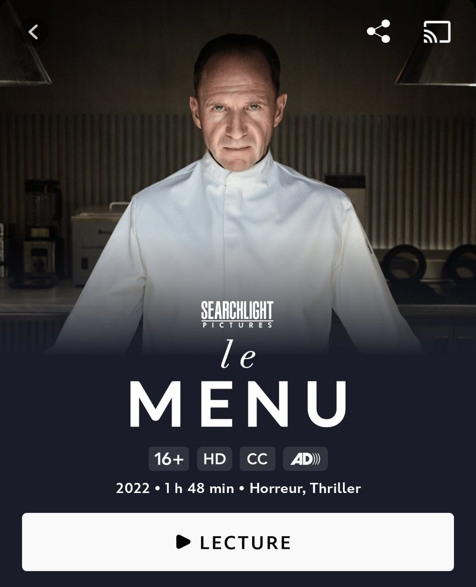 Lily_s_ennuie's tweet photo. L'un de mes coups de coeur de 2022 vient d'arriver sur @DisneyPlus !

Profitez en ! #LeMenu https://t.co/d8DOjBEuEO