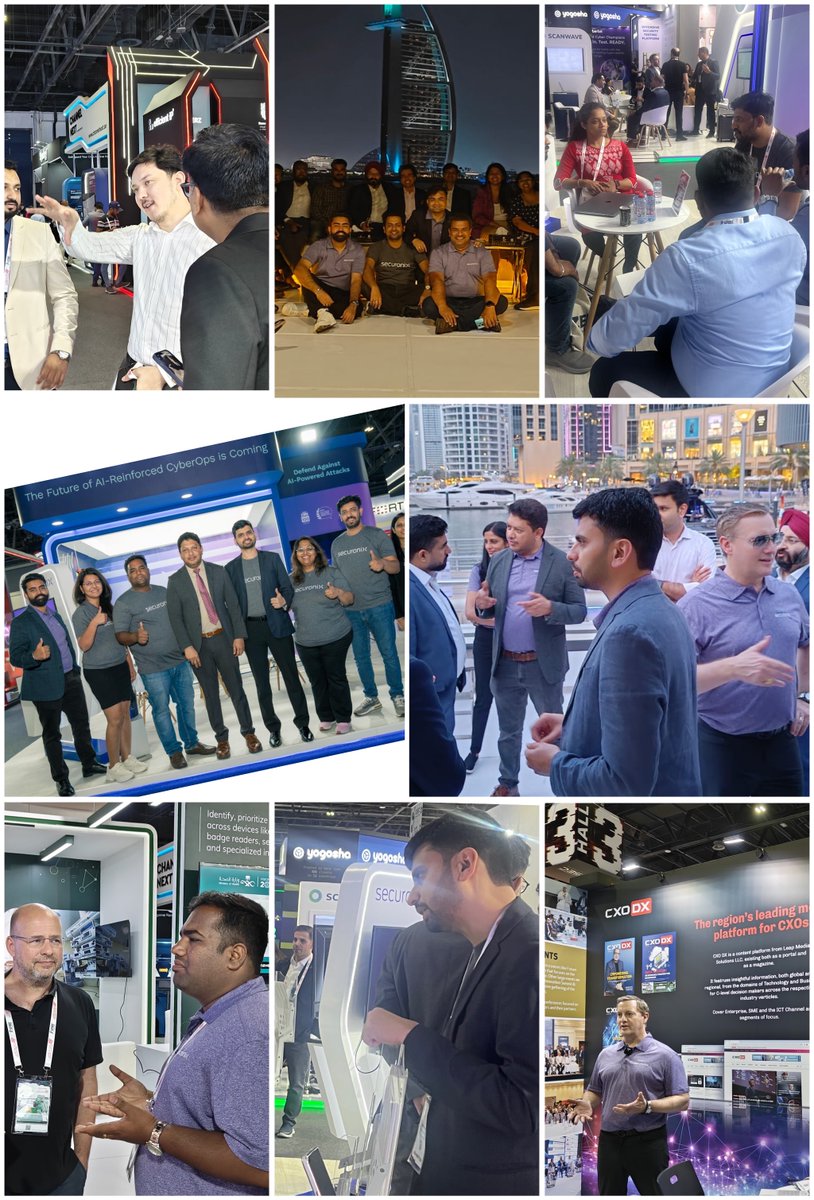 🎉 Wrapped up at GISEC Global in Dubai! We've engaged with countless visionary partners and customers, diving deep into the latest trends in cybersecurity and AI solutions. 🔗 Missed us at the conference? It’s not too late to connect! sc.securonix.com/u/LQ1H0Z