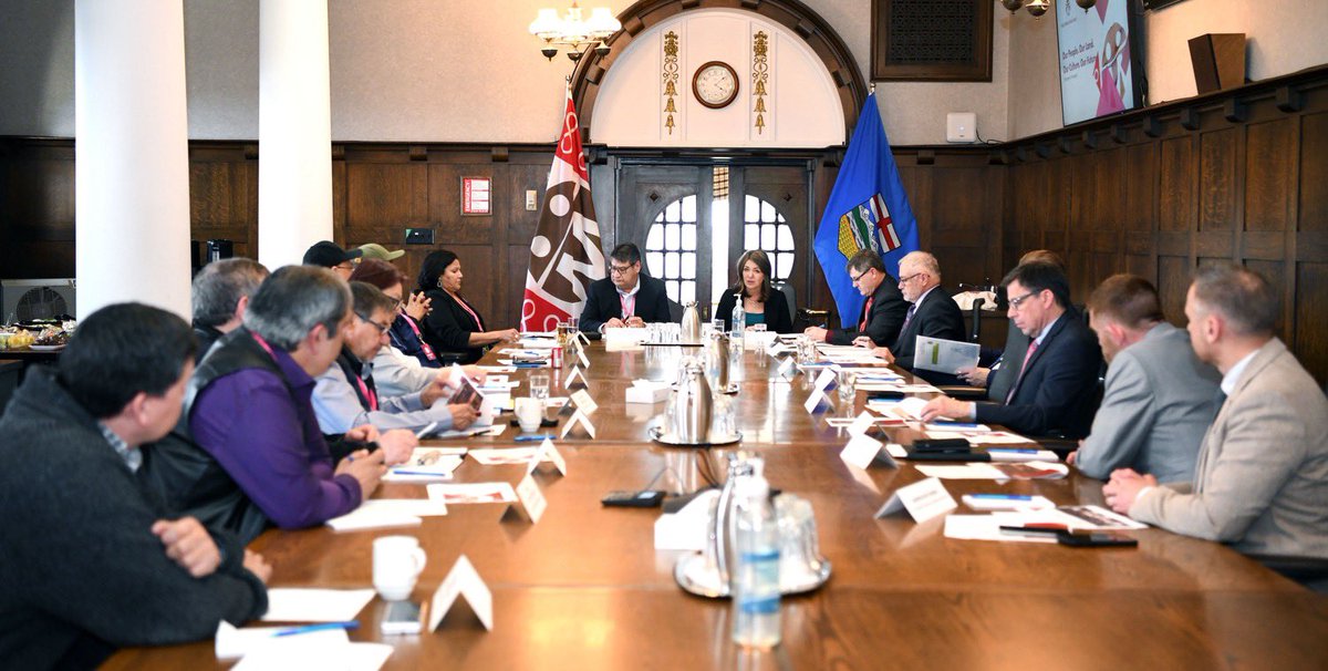 Our government is building a stronger relationship with the Alberta Métis. We recently met to with the Métis Settlements General Council to start the process of solidifying further agreements to ensure long-term sustainability and success of the Métis settlements.