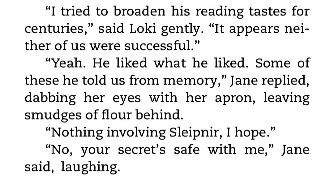 Sleipnir was mentioned in a conversation between Loki and Jane in the book What if Loki was worthy!!