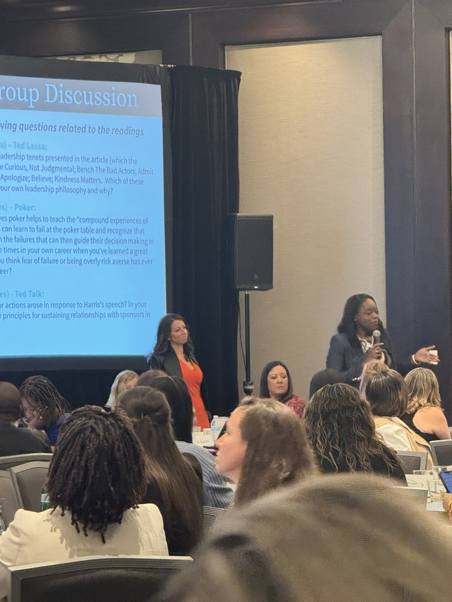 Lessons in leadership - “Normalize women helping each other! Sponsors are not the same as mentors.” - @drgoffney @WomenLeadingEd @juliarafalbaer #WLESummit