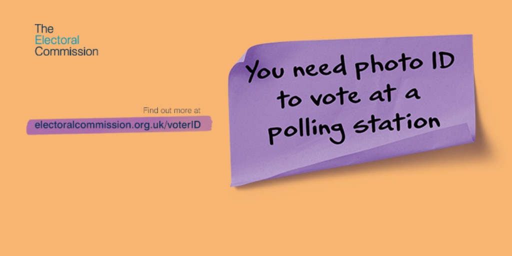 REMEMBER if you are voting in person at the May Police and Crime Commissioner elections you must bring a valid form of photo ID with you to vote. Head here to check for the valid forms of photo ID👉 cotswold.gov.uk/about-the-coun…