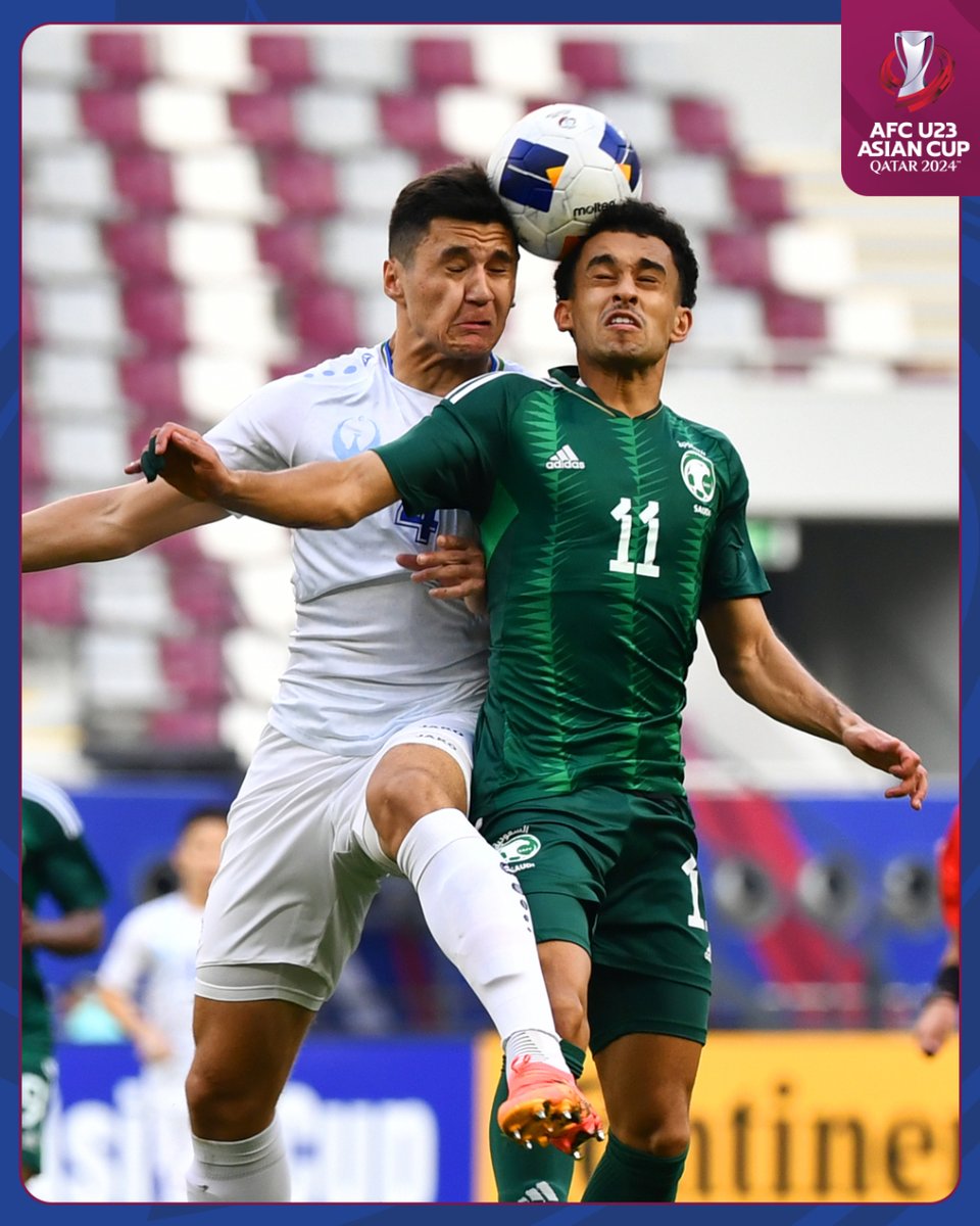 ⏰ FT | 🇺🇿 Uzbekistan 2️⃣-0️⃣ Saudi Arabia 🇸🇦 Success is the best revenge. Uzbekistan are through to the semi-finals as the reigning champions bow out! #AFCU23 | #UZBvKSA