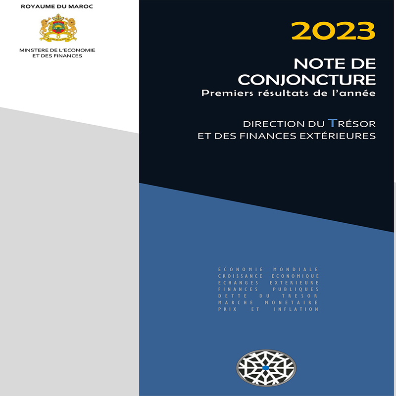 Note de #conjoncture (Premiers résultats de l'année 2023). 🔗 tinyurl.com/y7shscrr