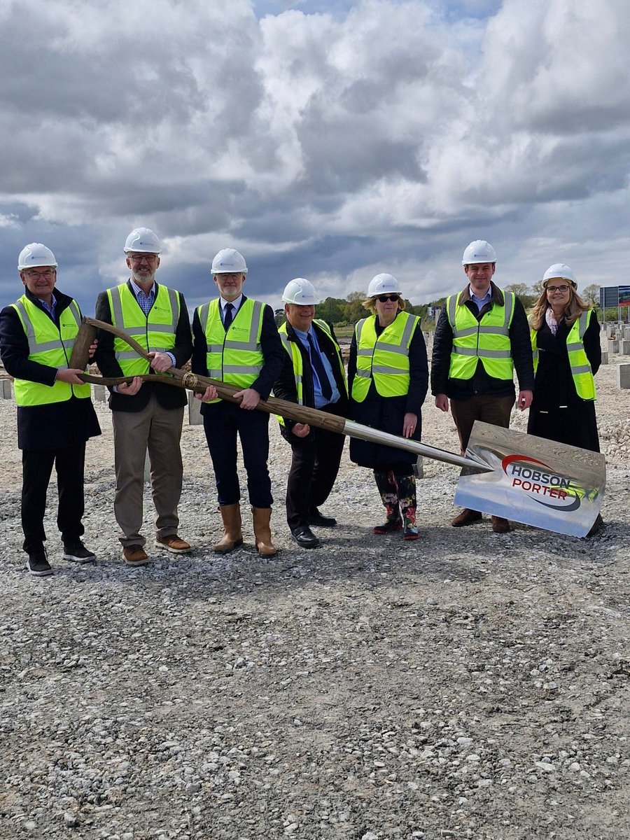 Today the start of work on the new Skegness Learning Campus has been celebrated. Our chair Chris Baron said: "It is great to see work now underway on this fantastic facility &amp; I look forward to seeing the difference the campus will make within the community and for local people."