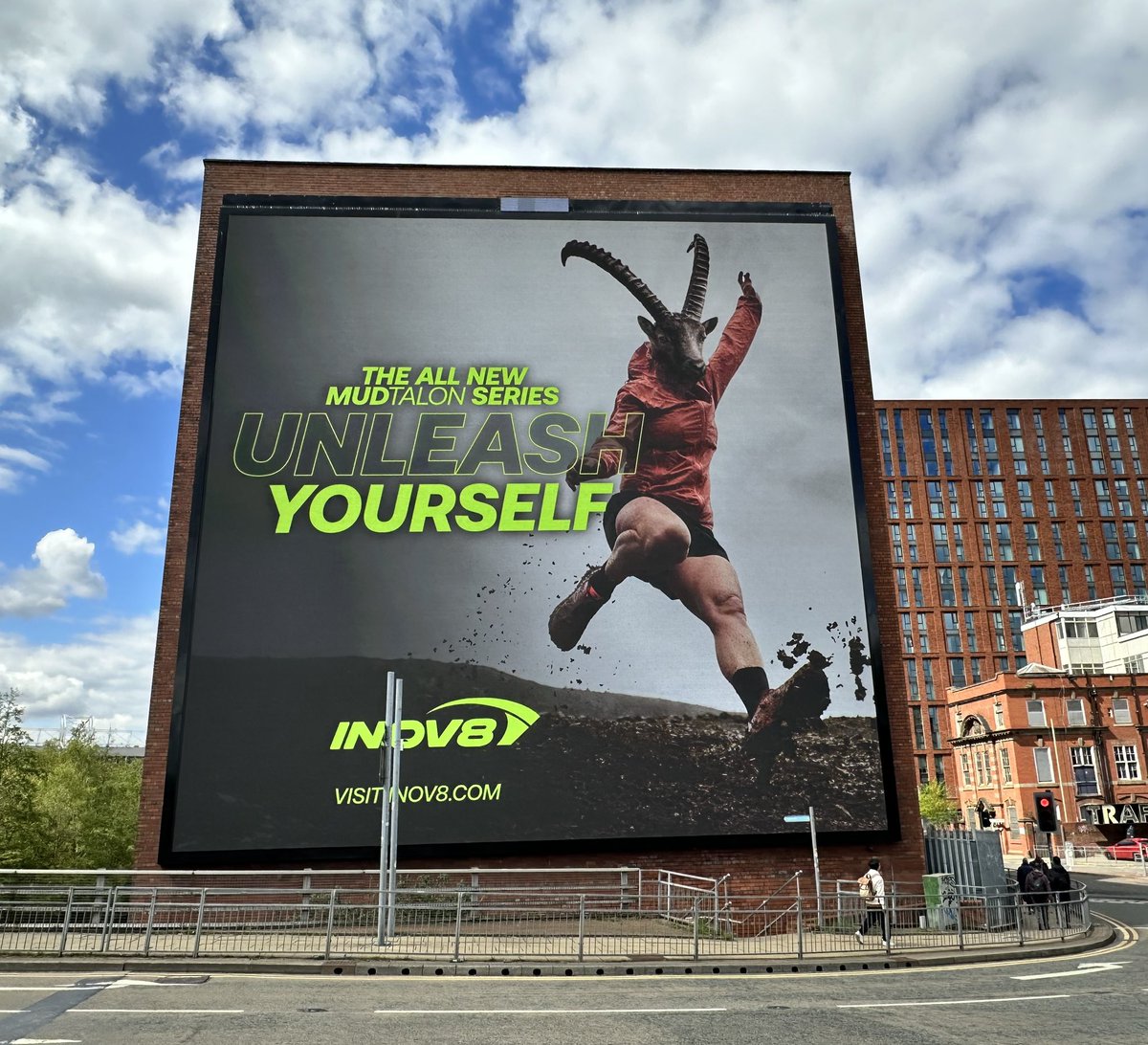 New billboards unleashed! Let the wildlife spotting commence. Tell us in the comments if you spy one. 📍Manchester, England #UnleashYourself #AmbitionInMotion