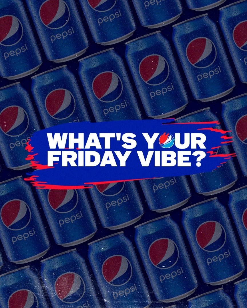 'Type, This Friday I just want to ______' (and let your keypad decide for you).

#PepsiConfam
#ThirstyForMore