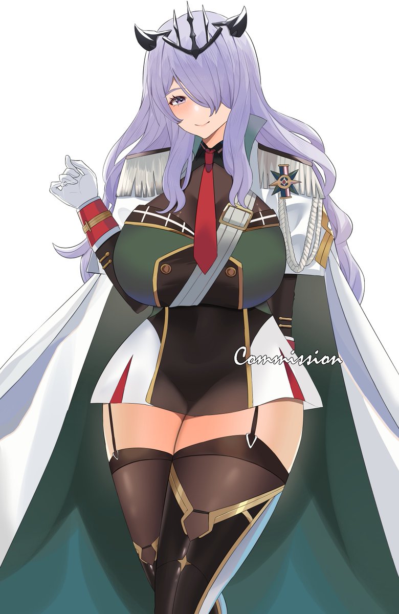 Commission from @TheSpiderTamer 
Camilla (Trento’s outfit ver.)  
#FireEmblem #Commission #アズールレーン