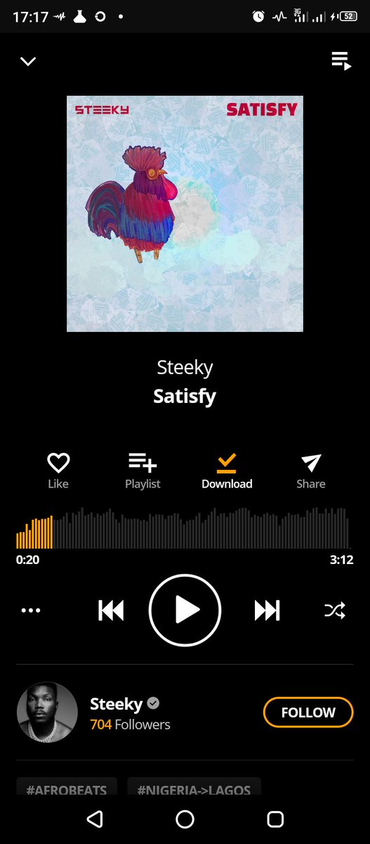 @Shegun_EJ @Steeky_ To much for you
Strong like bamboo
Touching you...ehh
Rọra ma gba kini yen o

#SteekySatisfy