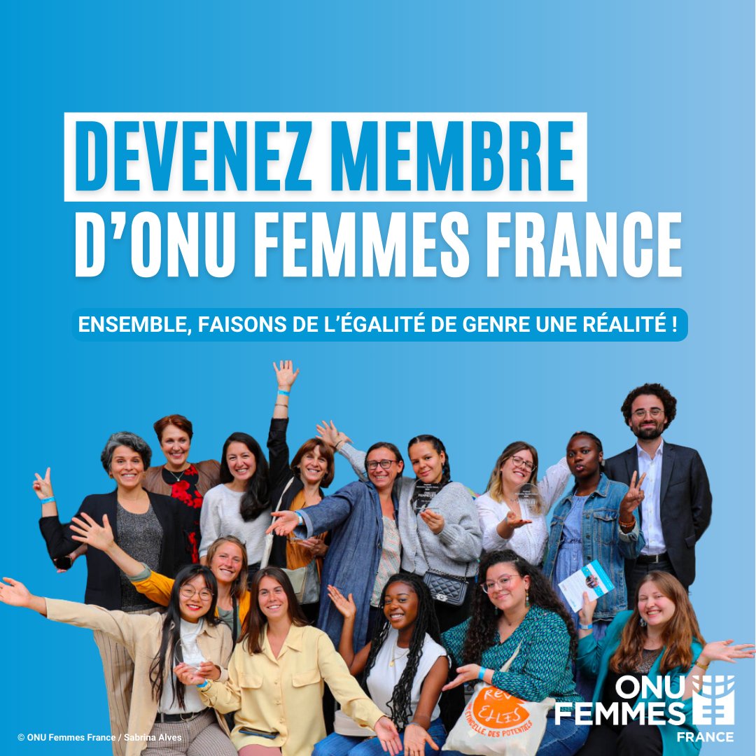 🫵 Rejoignez ONU Femmes France en devenant membre et offrez un soutien précieux et indispensable à la promotion de l'égalité de genre.

N’attendez plus pour concrétiser votre engagement. 👉 Rendez-vous sur helloasso.com/associations/c…