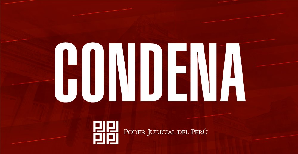 #CONDENA Poder Judicial sentenció a 13 años de prisión a sujeto por el delito de lesiones graves cometidas en agravio de su conviviente. La Corte de Lima Norte impuso dicha condena a José Luis Yampufe Verástegui.